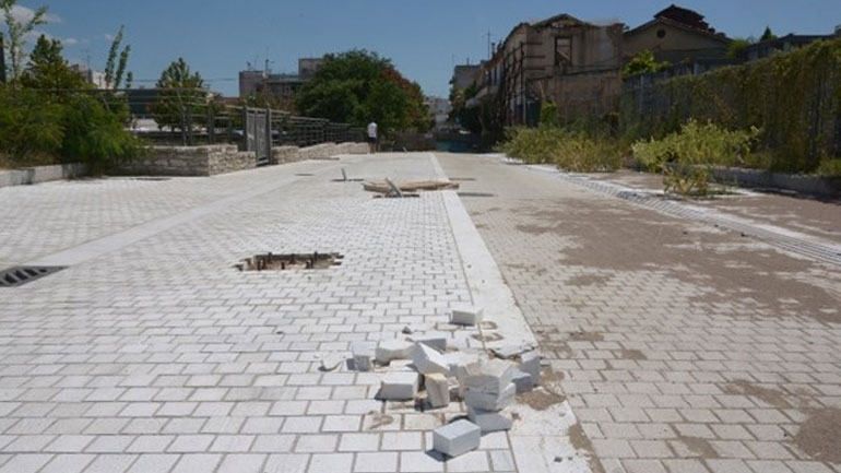 Καταγγέλλει τα έργα στο φρούριο ο Αρχιτεκτονικός Σύλλογος Λάρισας