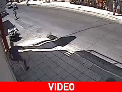 Η τρελή πορεία μιας «γουρούνας» στα Μάλια – Κινδύνεψε πεζός