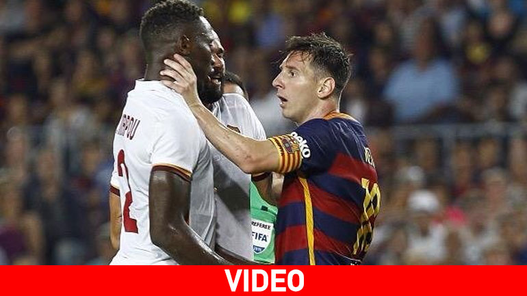 Εκτός εαυτού ο Μέσι κουτούλησε αντίπαλο!