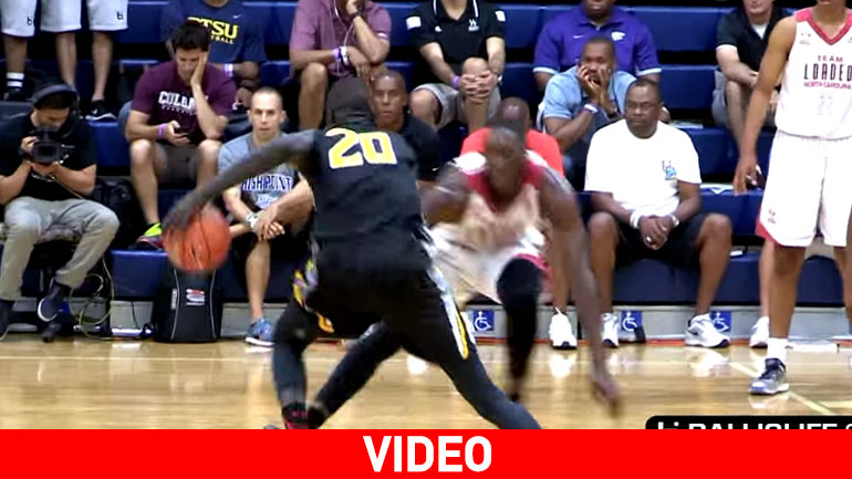 Οι εντυπωσιακές τρίπλες ενός γίγαντα 2.16μ!