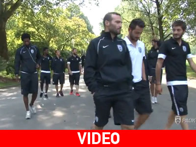 ΠΑΟΚ: Βόλτα για να καθαρίσει το μυαλό