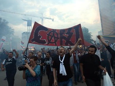 Φίλαθλοι της Μπεσίκτας κατηγορούνται για πραξικόπημα