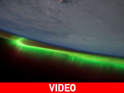 Βόρειο Σέλας: Μαγευτικές εικόνες από διαστημικό σταθμό