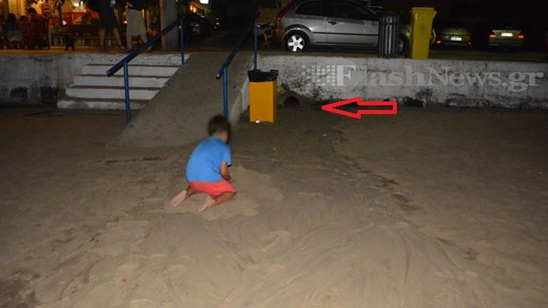 Χανιά: Γέμισε λύματα η παραλία της Νέας Χώρας