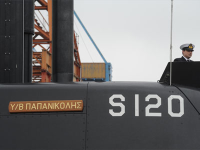 Στη Θεσσαλονίκη το υποβρύχιο Παπανικολής