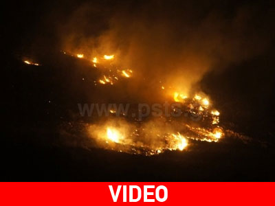 Μάχη με τις φλόγες στην Πάρο