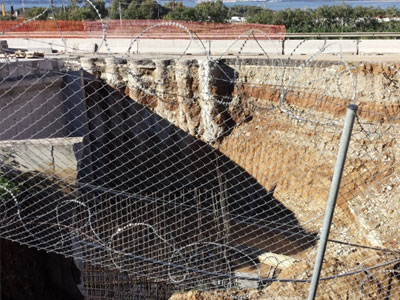 Πάτρα: Κατέρρευσε τμήμα των έργων της Ολυμπίας Οδού