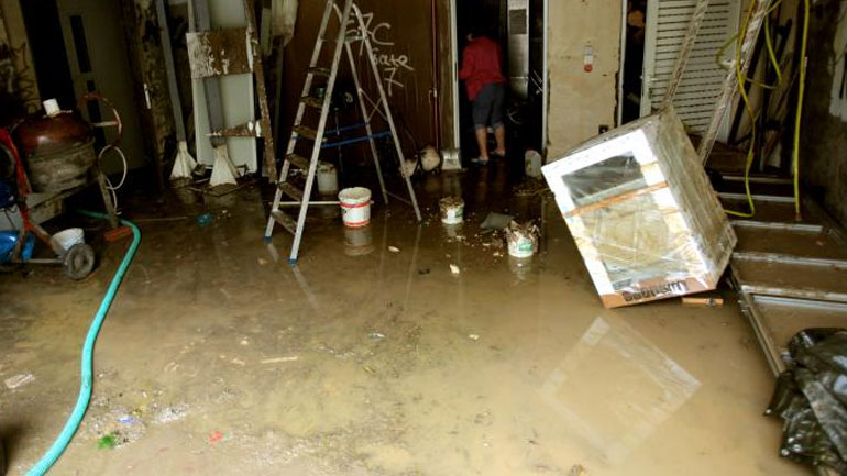 Πλημμύρισαν σπίτια στη Δυτική Αχαΐα