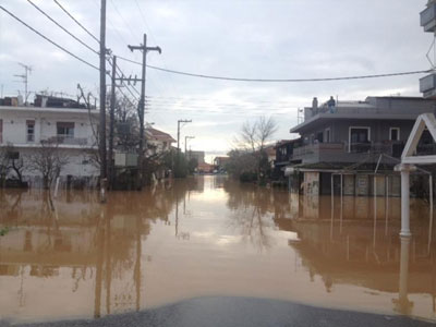 Θεσσαλονίκη: Σε κατάσταση έκτακτης ανάγκης οι δήμοι Χαλκηδόνας και Δέλτα