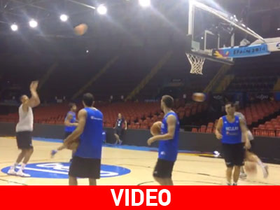 Η τελευταία προπόνηση της Εθνικής πριν την Κροατία