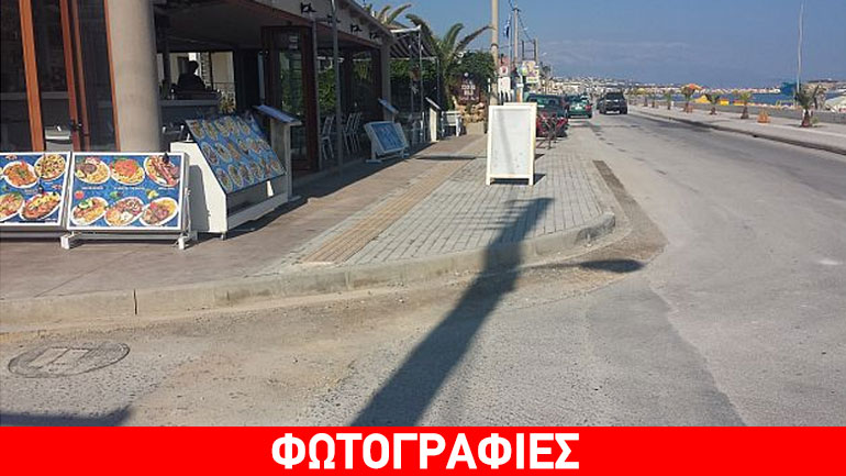 Ρέθυμνο: «Αλαλούμ» με τα έργα πρόσβασης ΑμεΑ στην ανατολική παραλία