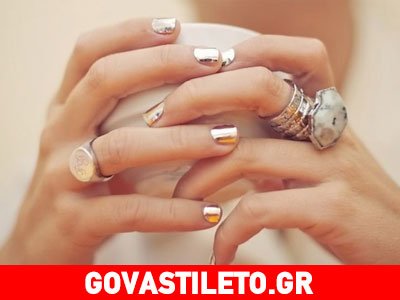Metallic nails: Κάνε το μανικιούρ των σταρς!