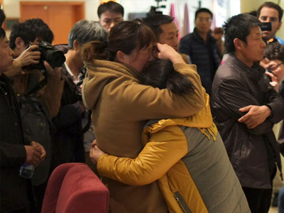 Πεκίνο: Διαμαρτυρία στην πρεσβεία της Μαλαισίας από συγγενείς των θυμάτων