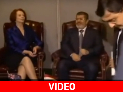 Μια άτυχη στιγμή σε ζωντανή σύνδεση