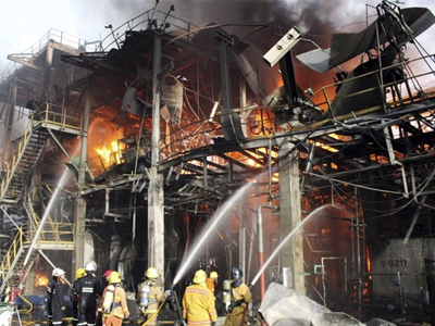 Ταϊλάνδη: 12 νεκροί και 100 τραυματίες από έκρηξη σε εργοστάσιο Ταϊλάνδη: 12 νεκροί και 100 τραυματίες από έκρηξη σε εργοστάσιο