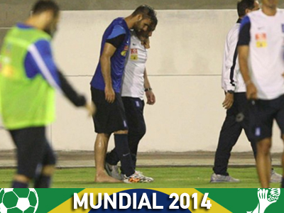 Αποχώρησε τραυματίας ο Ταχτσίδης από την προπόνηση