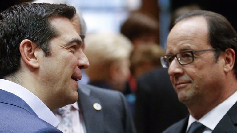 Τηλεφωνική συνομιλία Τσίπρα – Ολάντ