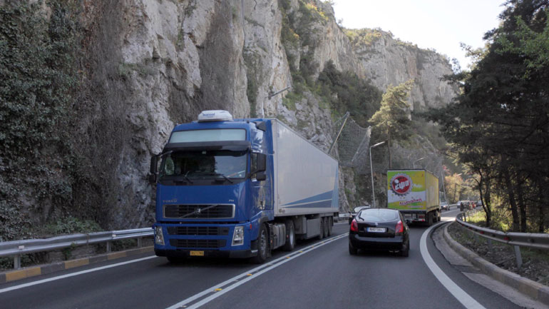 Κλειστή και σήμερα η κοιλάδα των Τεμπών