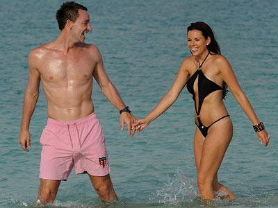 John Terry: Με την γυναίκα του στην παραλία