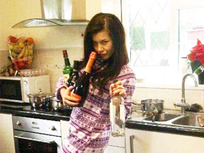 Η Imogen Thomas και οι παρενέργειες του κρασιού