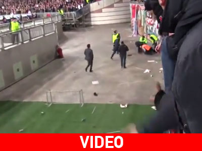 Το συγκλονιστικό βίντεο με τον τραυματισμό οπαδού του Άγιαξ