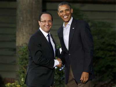 Σύνοδος G8: Η γραβάτα του Ολάντ και ο τελικός του Τσάμπιονς Λιγκ