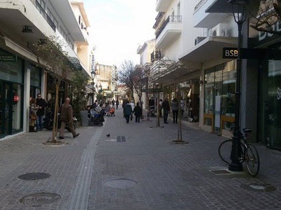 Χανιά: Υποτονική η κίνηση στην αγορά την Κυριακή