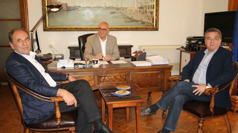 Την χρηματοδότηση ενός εμβληματικού έργου για τα Χανιά υπέγραψε ο Σταθάκης