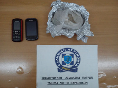 Πάτρα: Ελεύθερος αφέθηκε πάλι, παρά τα 300 γρ. ηρωίνης, ο υπάλληλος της ΕΛ.ΑΣ.