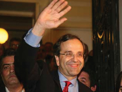 Έφτιαξε κυβέρνηση στο καφενείο ο Σαμαράς