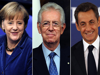 Τον Φεβρουάριο η συνάντηση Μέρκελ- Σαρκοζί- Μόντι