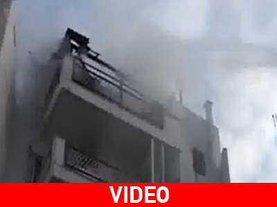 Αναστάτωση από διαρροή σε καυστήρα πετρελαίου- Φωτιά σε πολυκατοικία