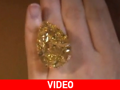 «Στο σφυρί» το μεγαλύτερο κίτρινο διαμάντι!