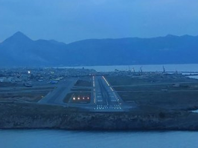 Δύο ώρες κλειστός ο διάδρομος στο «N. Kαζαντζάκης»