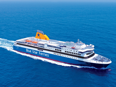 Παρθενικός απόπλους για το «BLUE STAR DELOS»