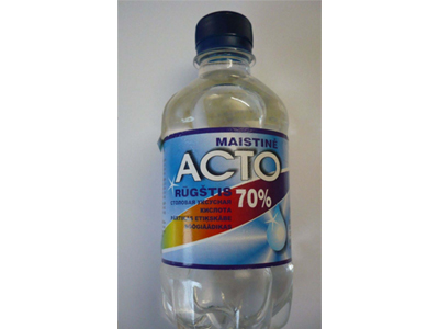 Ενημέρωση σχετικά με ανάκληση προϊόντος αρώματος οξικού οξέος