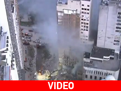 Βραζιλία: Ανεβαίνει ο αριθμός των νεκρών από κατάρρευση κτηρίων