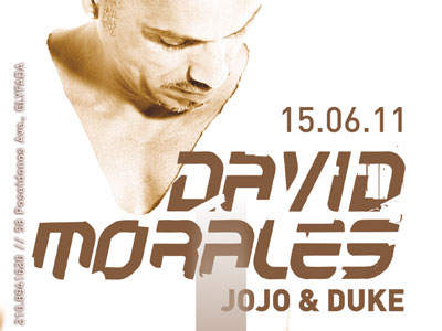 O David Morales στο Β.Ε.D @ BALUX
