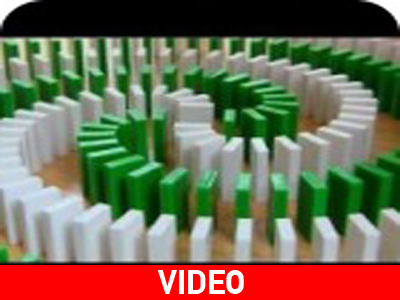 Εντυπωσιακά ντόμινο