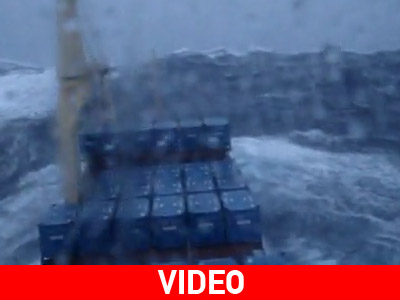 Σοκάρουν οι καταιγίδες στον Ατλαντικό ωκεανό