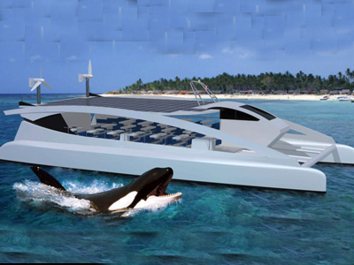 Μετακινήσεις στη Θεσσαλονίκη με φωτοβολταϊκά καταμαράν