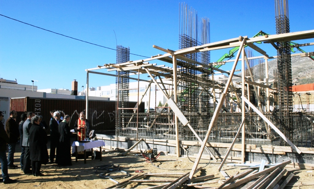 Θεμελιώθηκε το 2ο Κλειστό Γυμναστήριο στο Κορυδαλλό