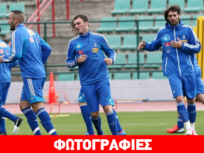 Εθνική: Αποθεώθηκαν Σάντος και διεθνείς στην προπόνηση