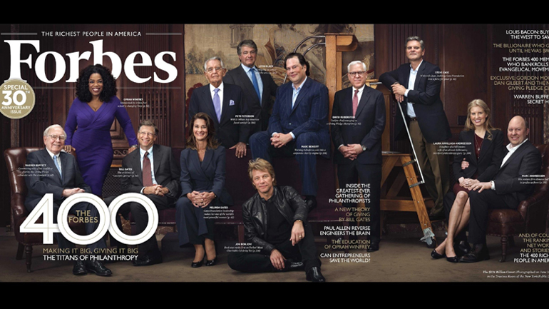 Έξι ομογενείς στη λίστα με τους δισεκατομμυριούχους των ΗΠΑ