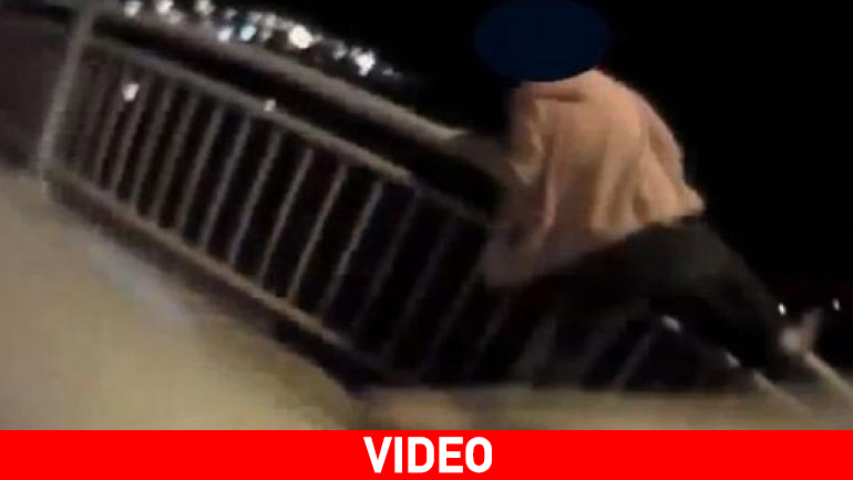 ΗΠΑ: Αστυνομικός έσωσε γυναίκα λίγο πριν πέσει στο κενό