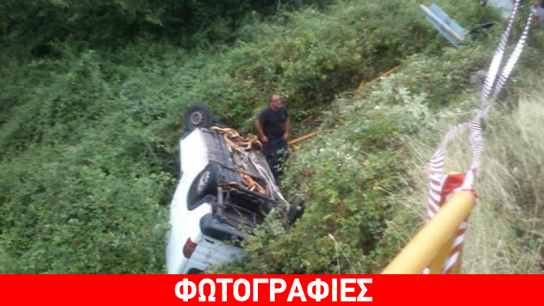 Τούμπαρε αυτοκίνητο στη Χαλκιδική