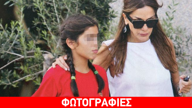 Δέσποινα Βανδή: Βόλτα με την έφηβη Μελίνα