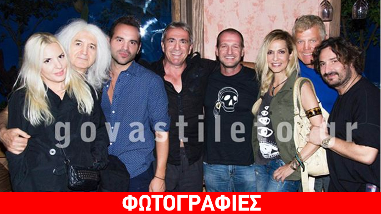 Βίσση-Καρβέλας- Πάνια: Βραδινή έξοδος στο Κολωνάκι!