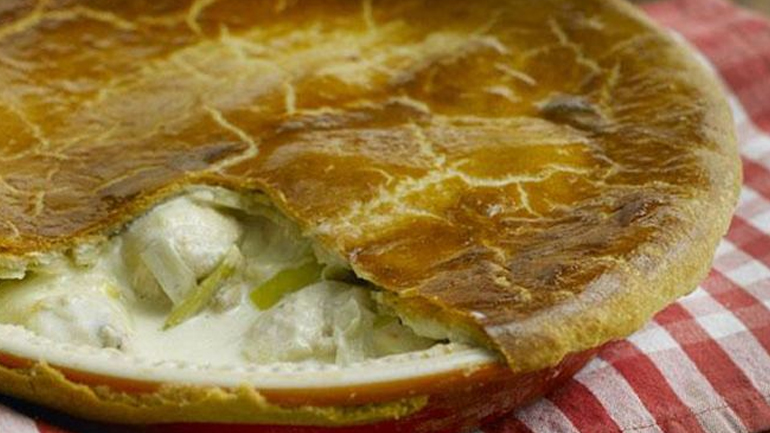 Κοτόπιτα με πράσο Κοτόπιτα με πράσο