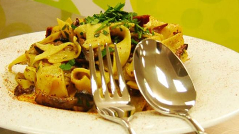 Παπαρδέλες με μανιτάρια